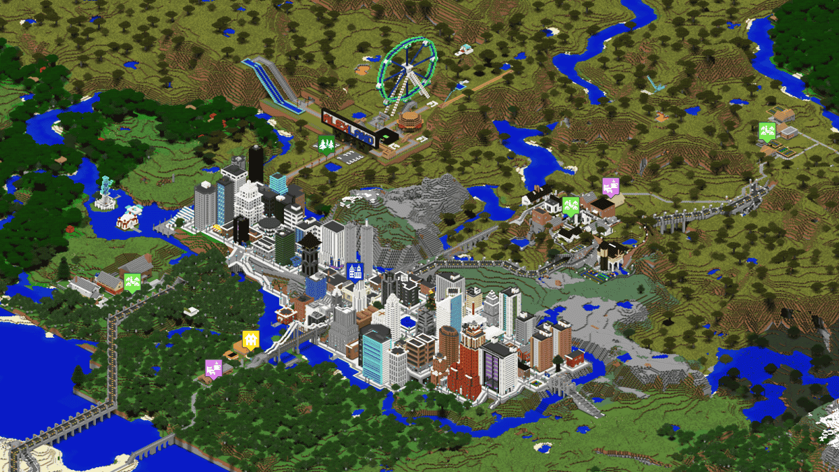 最高のマインクラフト 最高マイクラ 地図 コピー Ps4