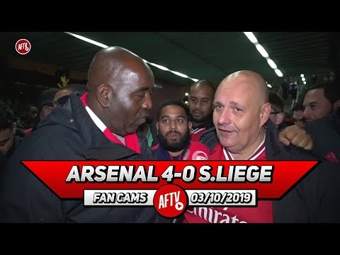 Arsenal 4-0 Standard Liege | I Love Tierney! His Crossing Is Quality!! (Claude)