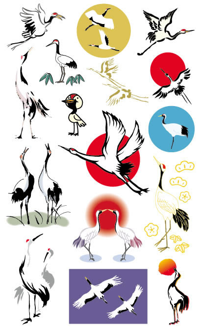 Japan Image 鶴 イラスト