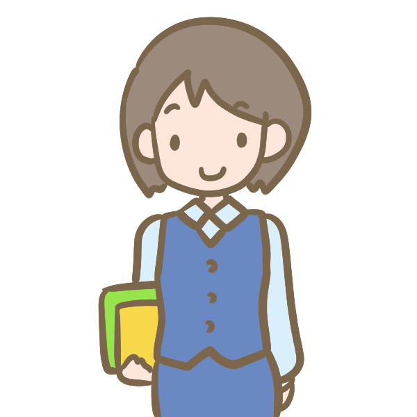 無料イラスト画像 ユニーク事務 員 イラスト かわいい