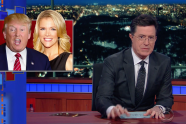 Colbert Donald Trump Megyn kelly