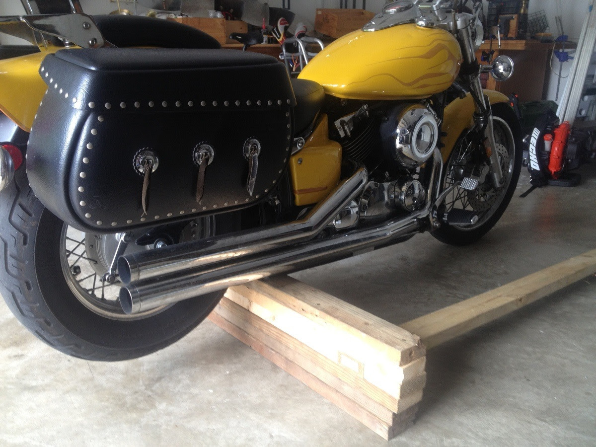 Motorcycle Stand Diy / DIY motorcycle repair stand | my house and shop