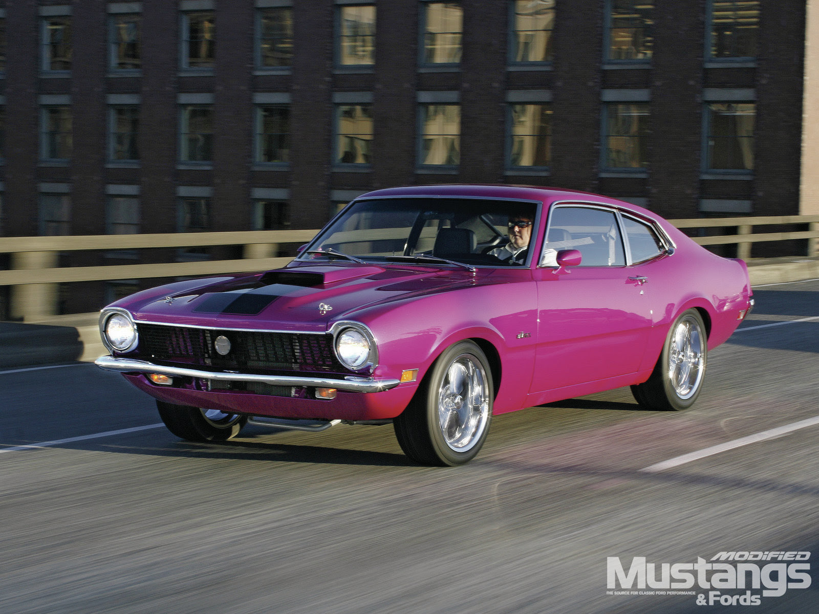 Check it out in their garage: 1970 Ford Maverick Double Take Modified Mustangs Fords Magazine