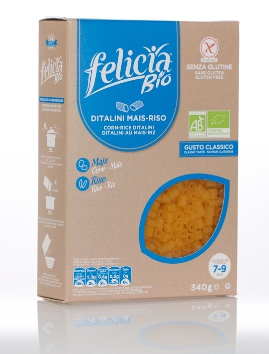 Sent from and sold by amazon. Ditalini Organic Corn Rice Feelfelicia