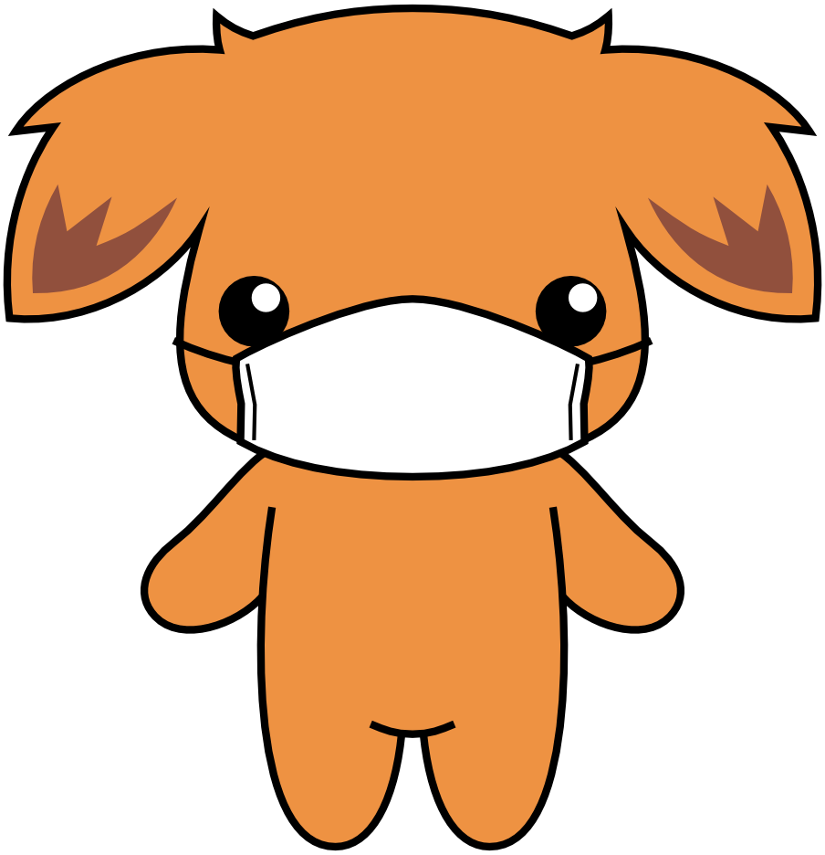 かわいい動物画像 最高のイラスト 無料 マスク