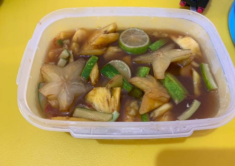 Resep: Asinan buah Anti Gagal!