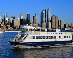 NY Waterway ferry in Manhattan