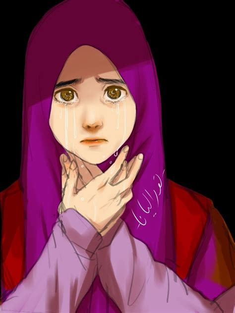 Images Of Anime Perempuan Berhijab Menangis