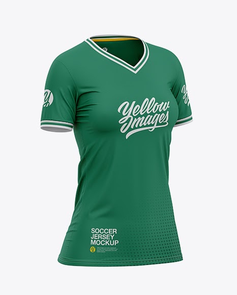 Download 934+ Womens Sports Kit Mockup Front Half-Side View Best Free Mockups