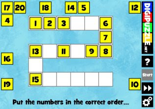 NumberTrack Puzzle
