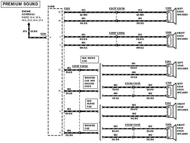 97 ford f 150 stereo wiring diagram  wiring diagram networks