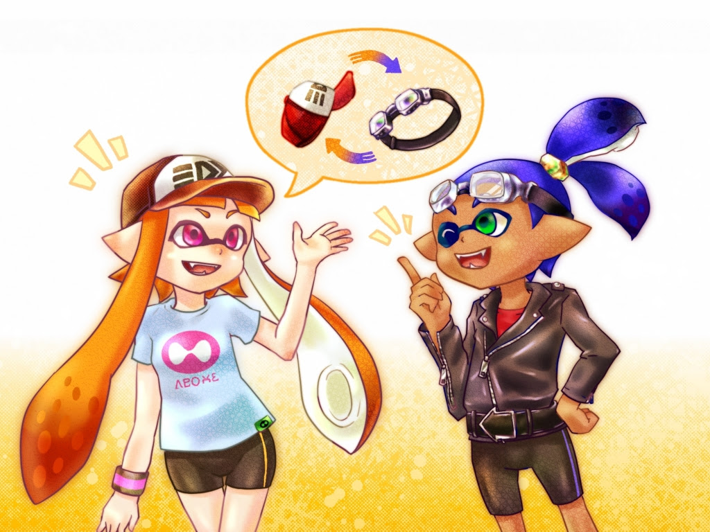 かっこいい ガール スプラトゥーン イラスト 5716 Josspictureynkw8
