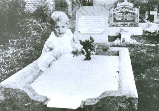 The strange child on a daughter's grave in Queensland