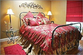 These metal bed frames are available in queen king, full, and twin Iron Bed Designs Wrought Iron Bed Designs Iron Bed Decor