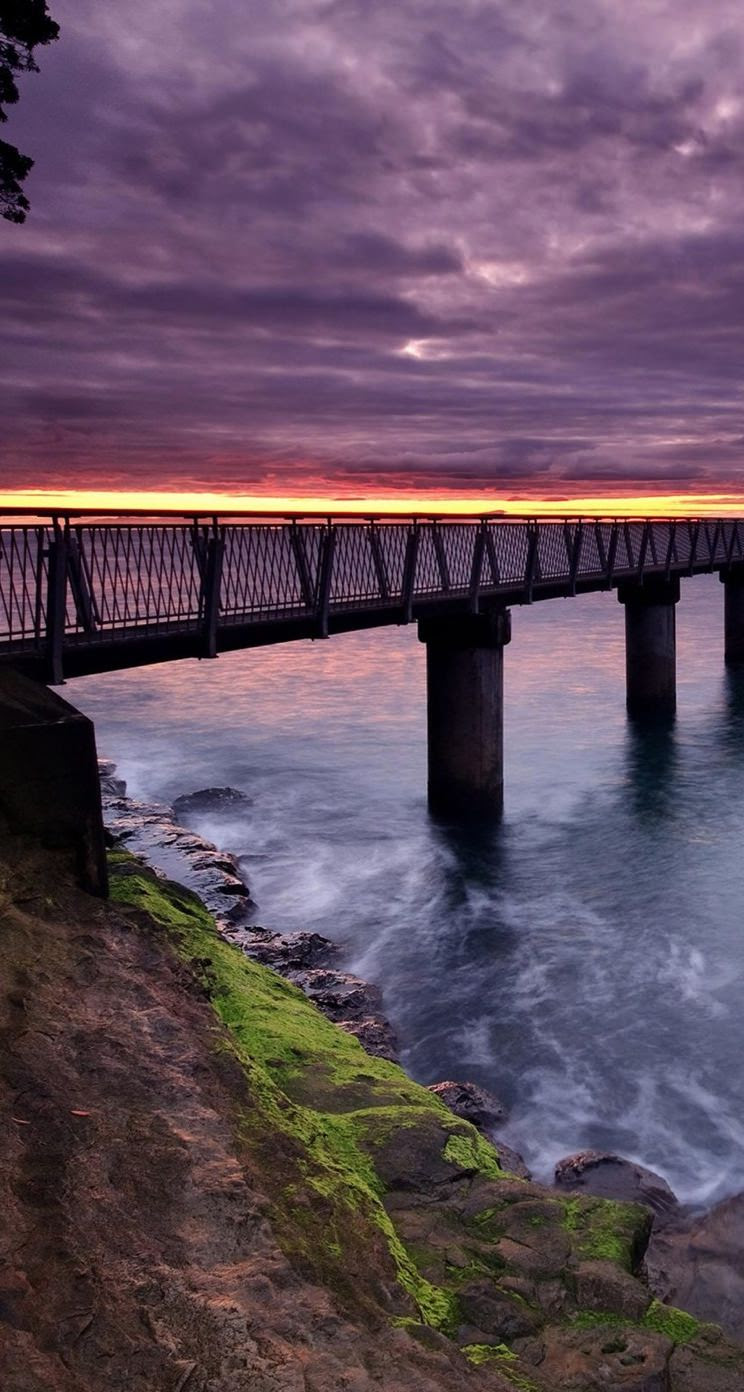 Wallpaper Pemandangan Jembatan