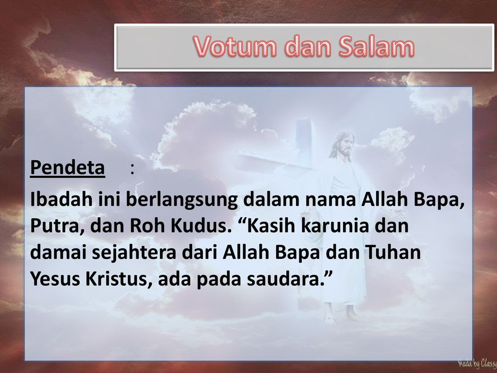 Maybe you would like to learn more about one of these? Gereja Kristen Jawa Ambarrukma Ppt Download