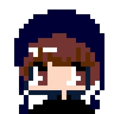 Anime Pixel Art 24X24 Grid - bmp-minkus