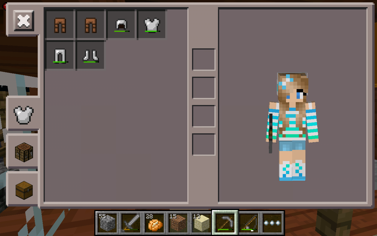 最高のマインクラフト ユニークマイクラ 鎧 非表示