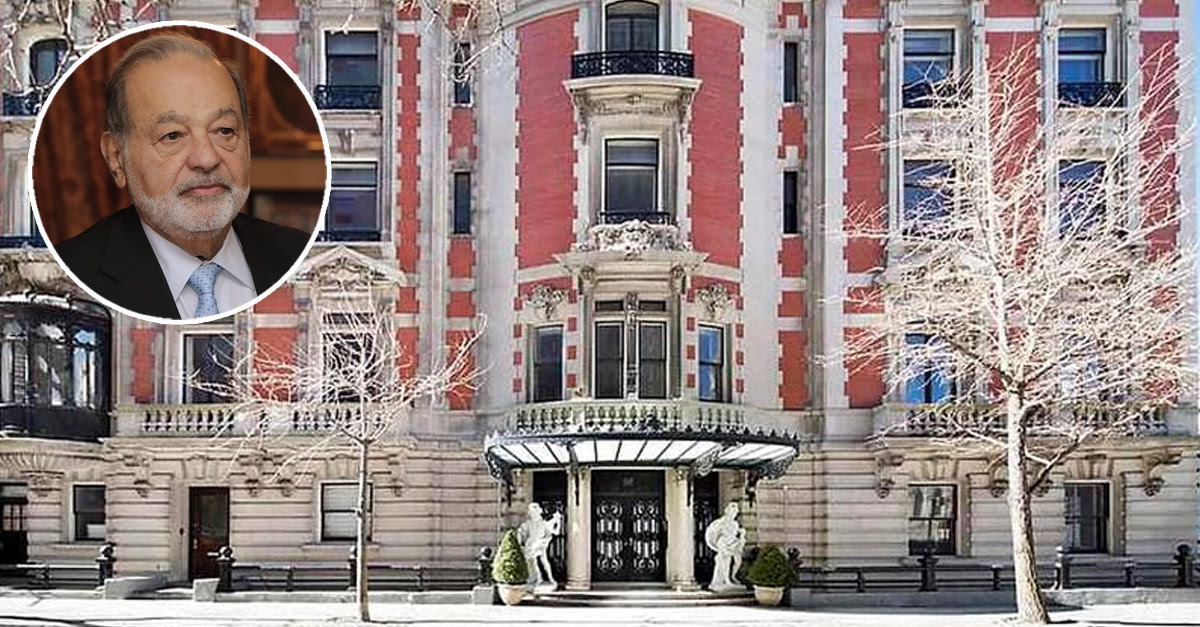 Carlos Slim decide vender una mansión en Nueva York