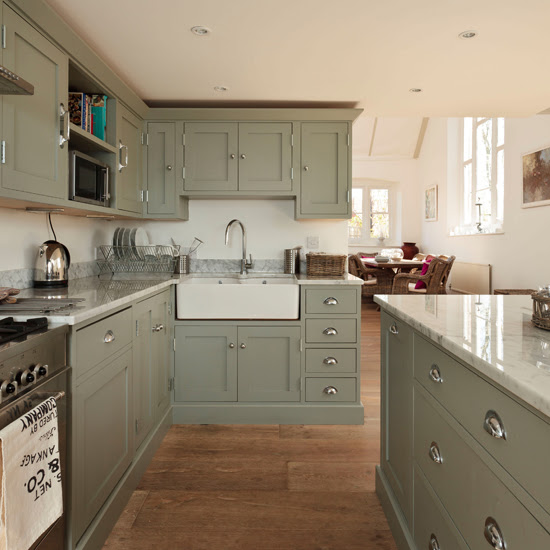 Modern Country  Style The Top Ten Grey  Country  Kitchens 