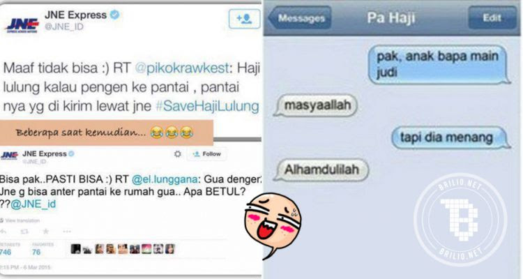 5 Chattingan kocak dengan pak haji, jadul tapi tetep aja 