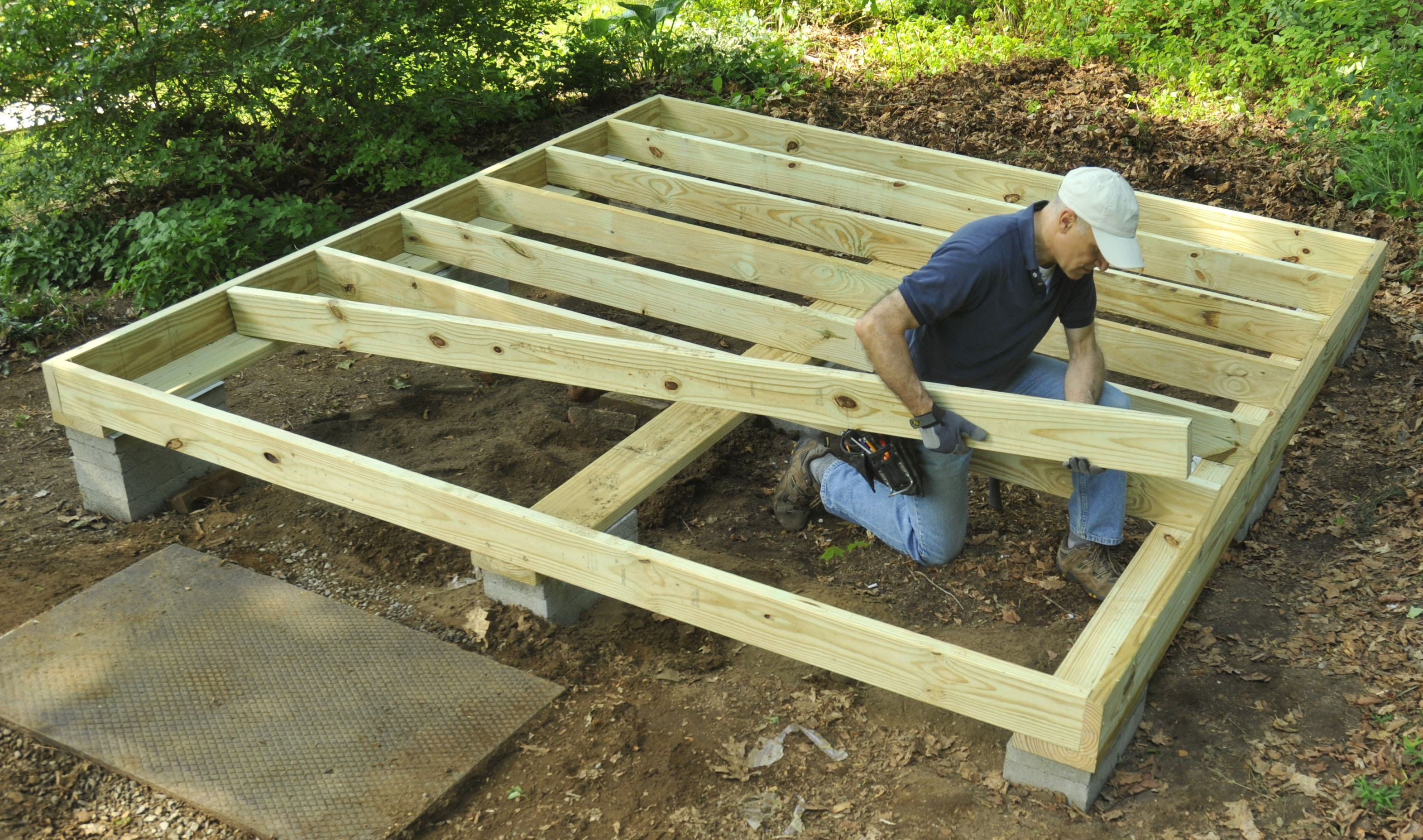 Building a shed foundation with gravel - Barn shed plans