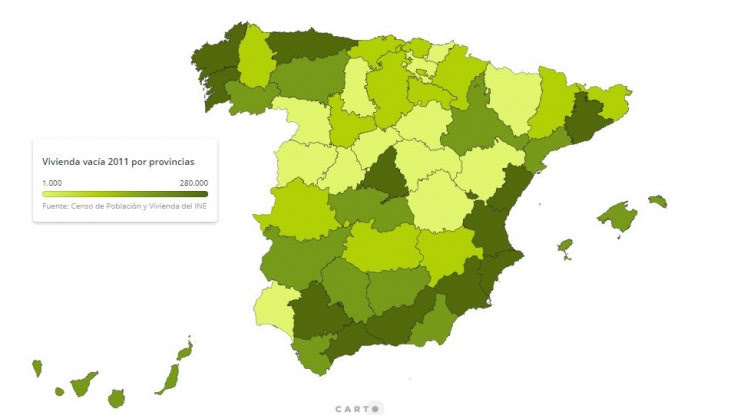 Imagen - Viviendas vacías: cuántas hay en España, dónde están y cómo son Imagen - Viviendas vacías: cuántas hay en España, dónde están y cómo son