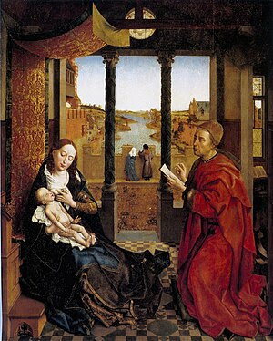 Resultado de imagen de van der weyden san lucas