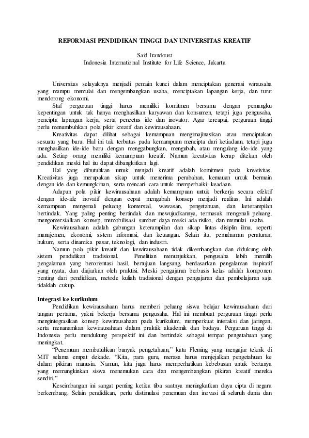 Contoh Artikel Ilmiah Berbahasa Inggris - Contoh Z