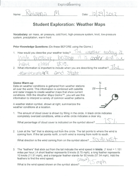 3,913 likes · 1 talking about this · 1 was here. Weather Maps Gizmo Mcfarlen S Science Isn