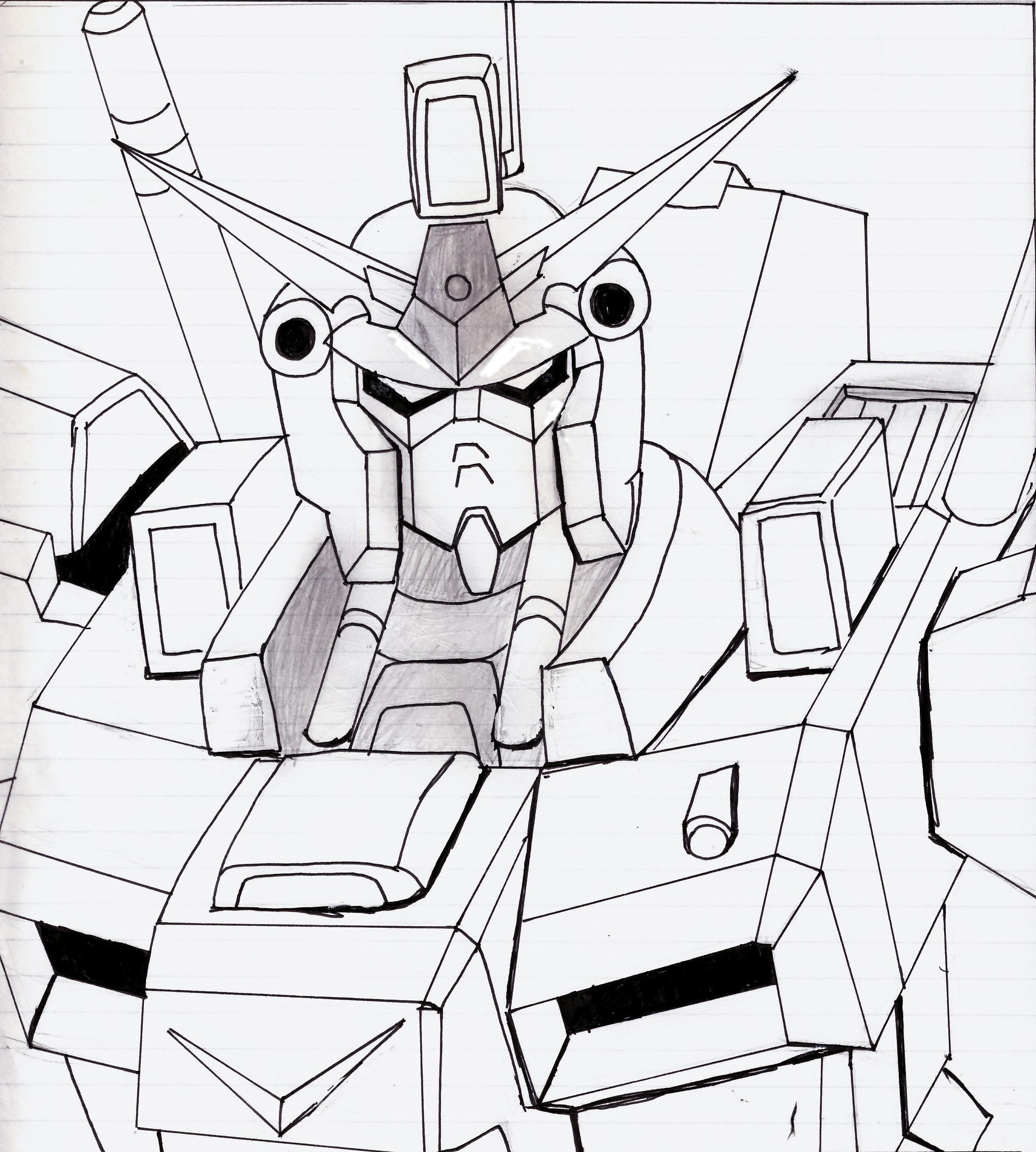 コレクション 書き方 ガンダム イラスト 簡単 0655