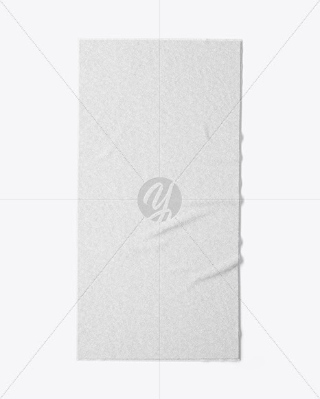 Download Download Beach Towel Mockup - Top View PSD