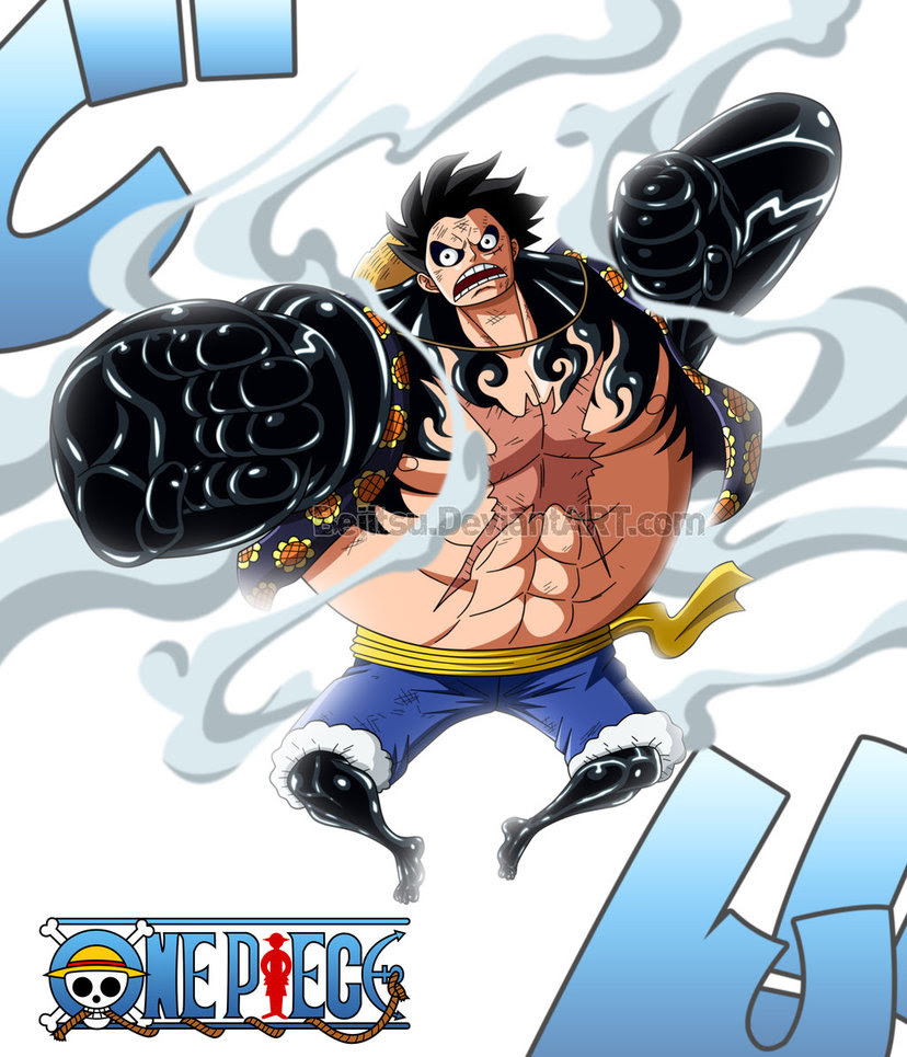 Wallpaper One Piece Luffy Gear 4 Freewallanime