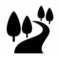 Jpirasutotilqec くねくね 山道 イラスト