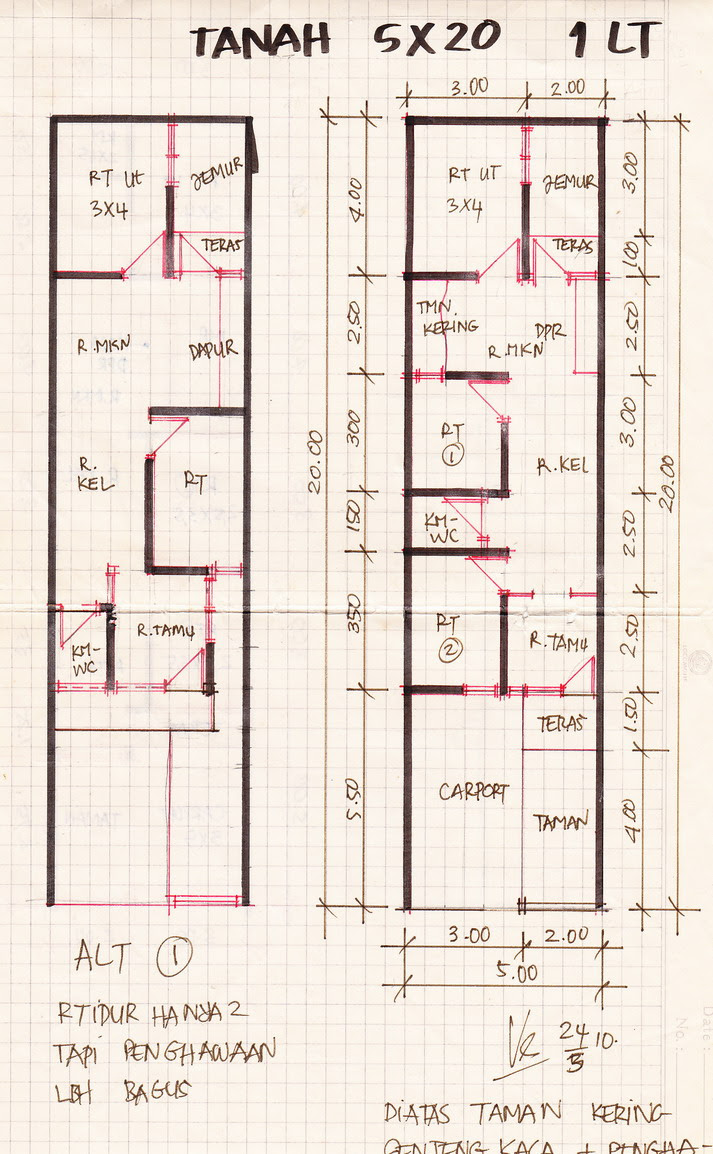 69 Desain Rumah Minimalis 5 X 20 Desain Rumah Minimalis Terbaru