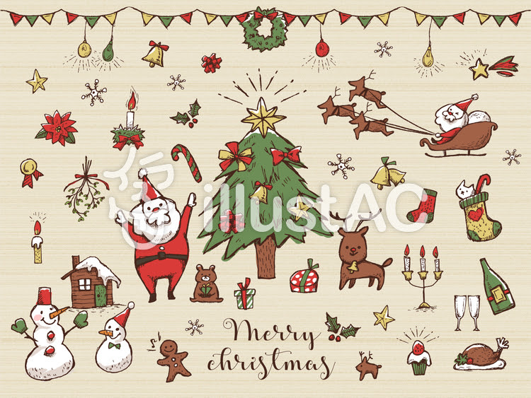 すべての動物画像 Hd限定おしゃれ クリスマス イラスト 簡単 手書き
