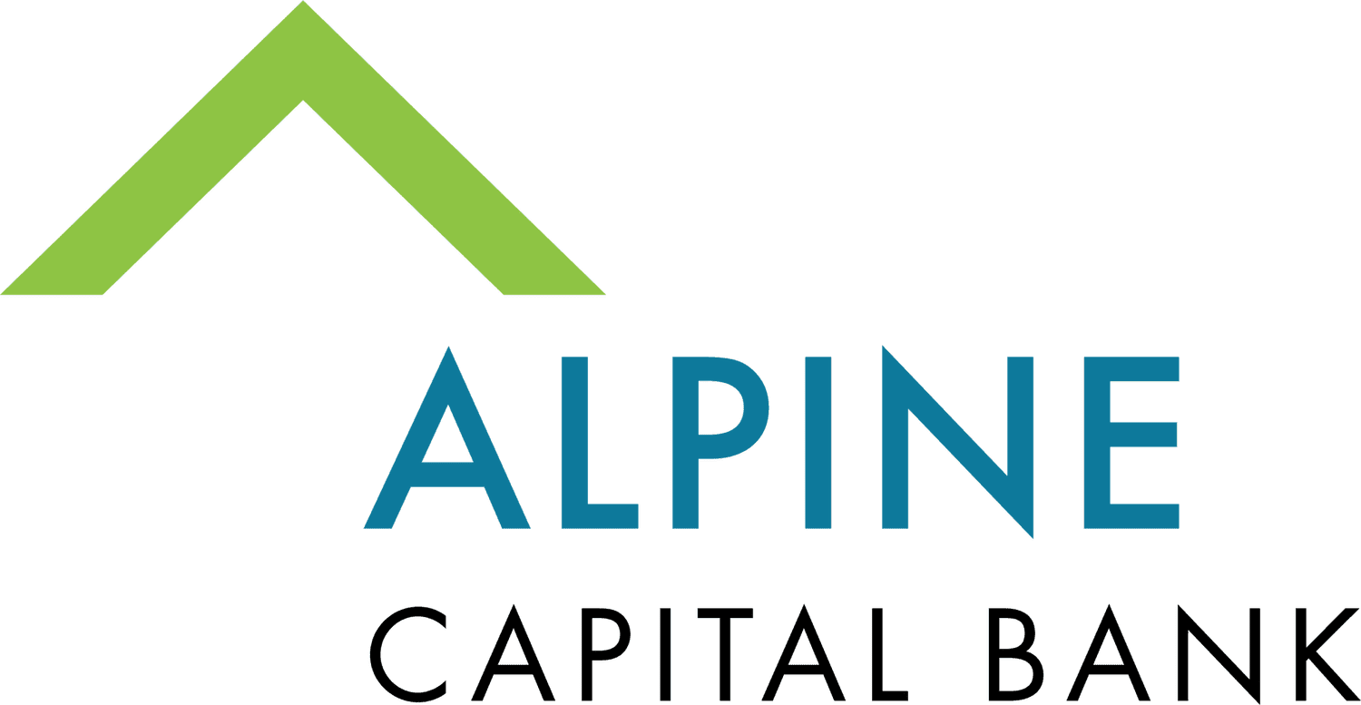 Trust services provided by bank. Alpine Capital Bank