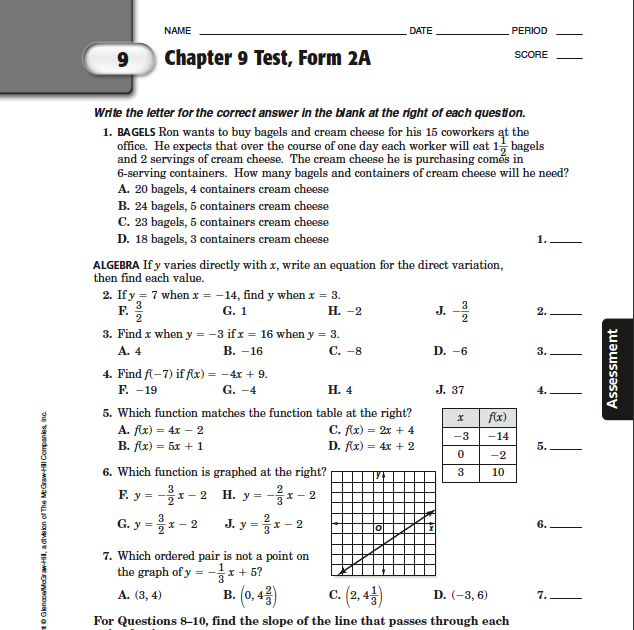 51 FREE CHAPTER 9 TEST FORM 2B ANSWER KEY PDF DOWNLOAD DOCX - * Tester