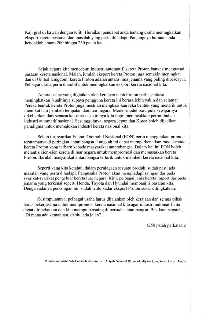 Contoh Soalan Essay English Pt3  Applydocoument.co