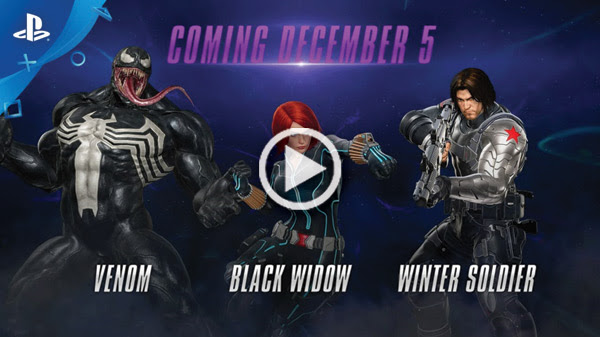 COMING DECEMBER 5 | VENON | BLACK WIDOW | WINTER SOLDIER