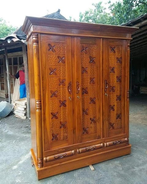 Info Harga Furniture: Koleksi Harga Lemari Pakaian Tiga ...