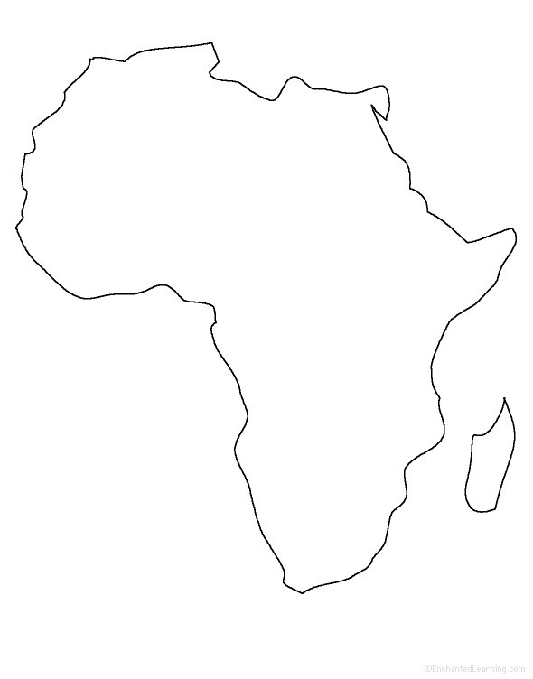 Using r to draw different geographical maps (africa and kenya). Map Of Africa Draw A Map Of Africa