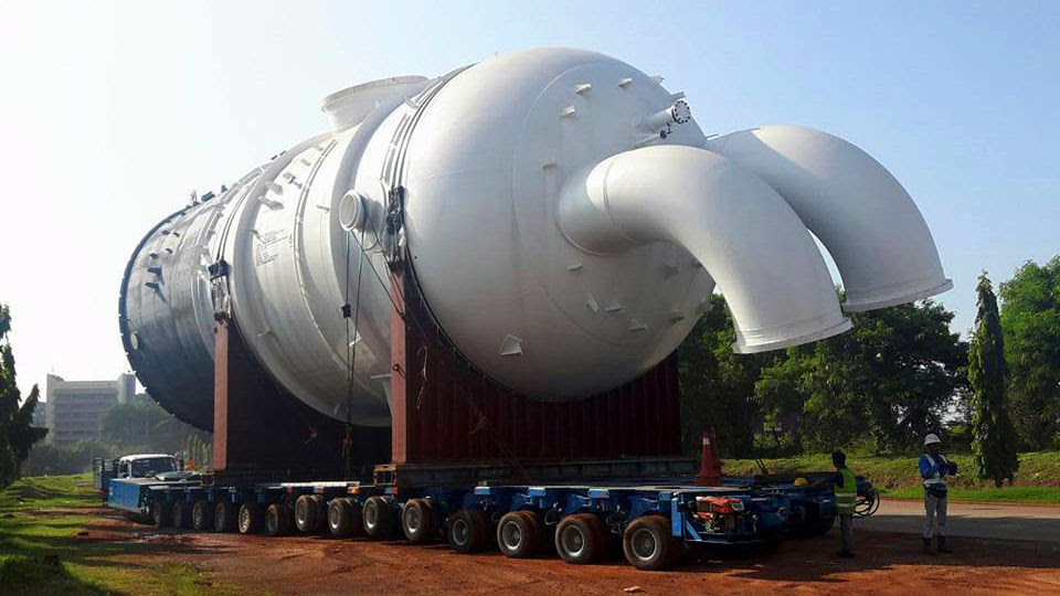22 holsten marketing (m) sdn bhd. Aman Logistik Malaysia Handle Spmt Transportation In Kuantan Heavylift Photo