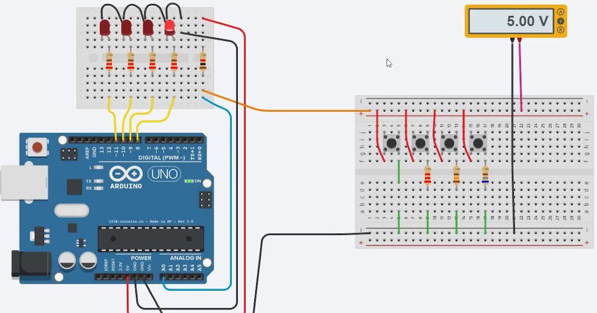 Arduino Button Wiring Diagram - The Right Resume Sample At The Right Time