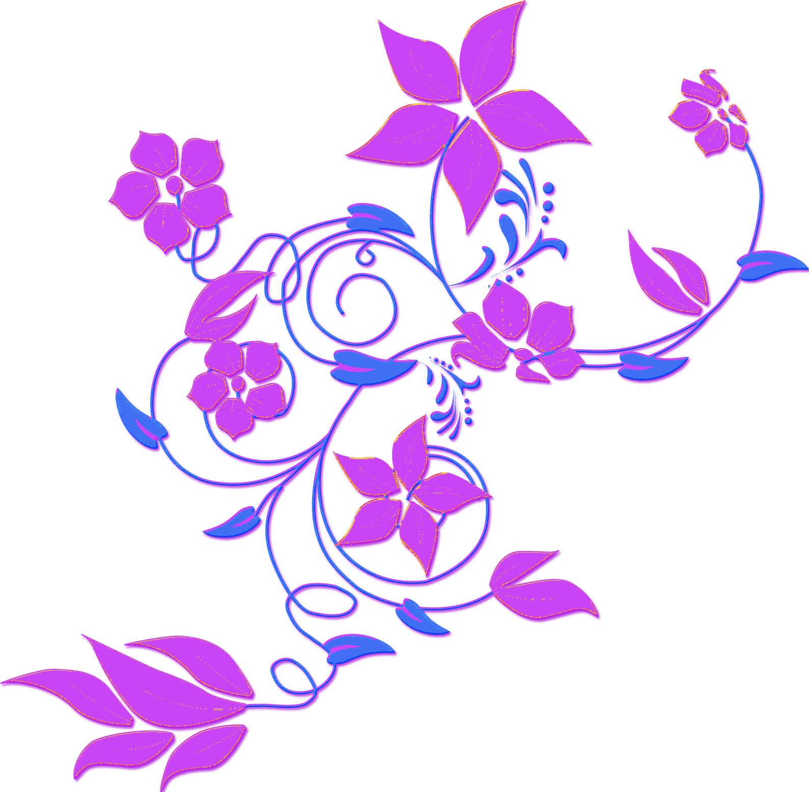 Gambar Bingkai  Bunga  Format Png  GAMBAR BUNGA 