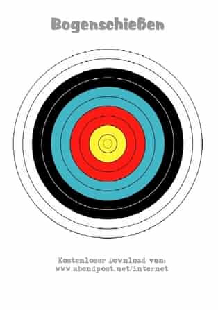 Sichern sie sich unsere preisknaller. Kostenlose Zielscheiben Als Download Zum Ausdrucken
