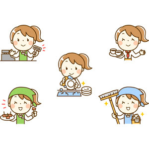 Japan Image 掃除 イラスト フリー