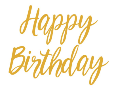Happy Birthday Banner Modern Script Gold Wild Child Search more hd transparent birthday banner image on kindpng. wild child party