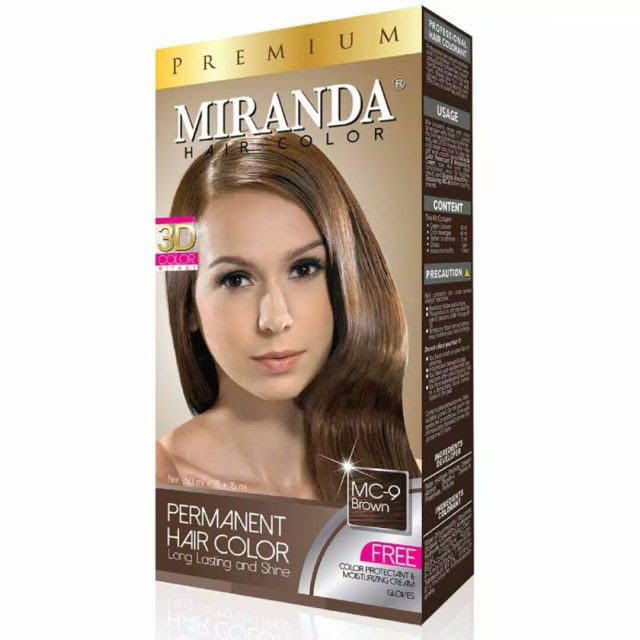  Review  Cat  Rambut  Miranda Warna Golden Brown