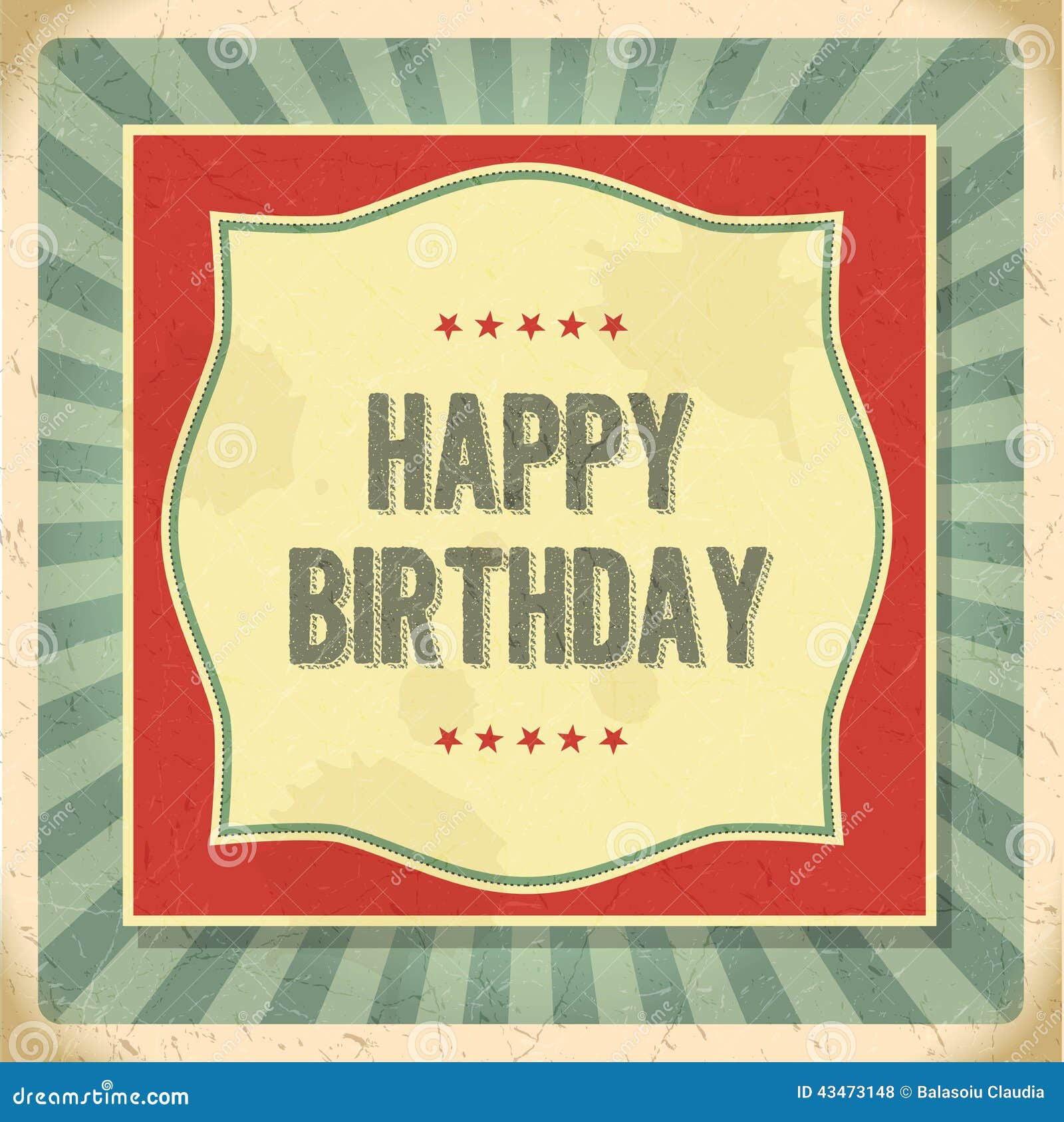 Carte Joyeux Anniversaire Vintage Tasyafiolarara Web